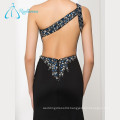 Brush Train Black Formal Classy Prom Dress Stores